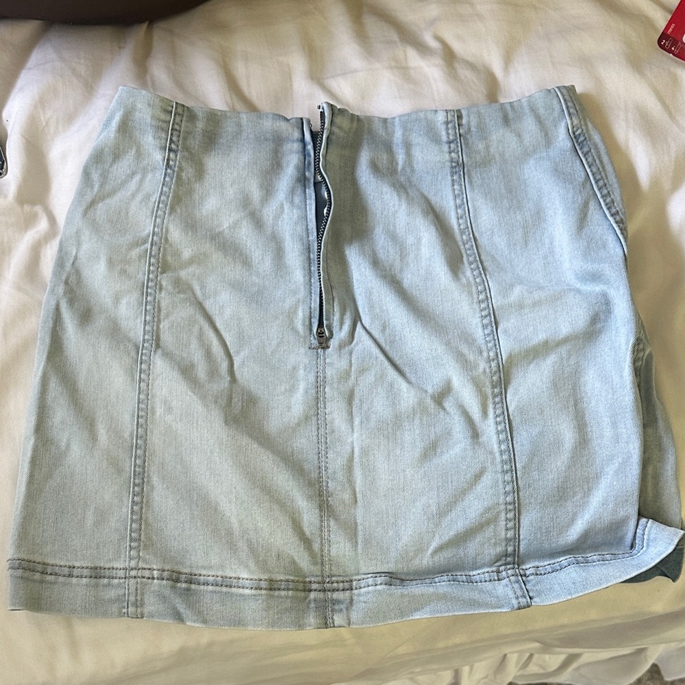 Wild Fable Light Blue Pencil Skirt